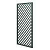 Treillis renforcé en bois maille losange 1m x 2m - Vert